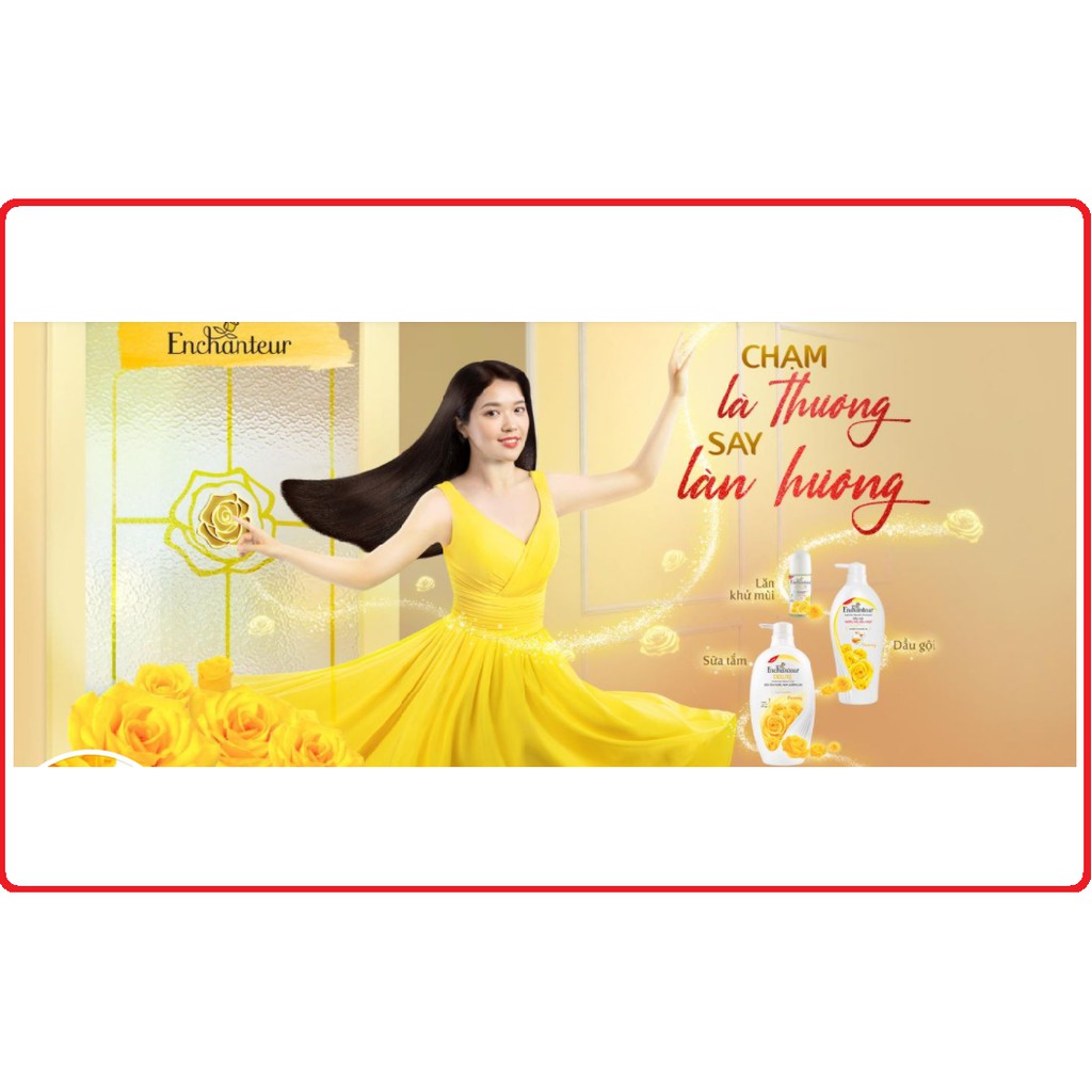 Lăn Khử Mùi ENCHANTEUR DELUXE Hương Nước Hoa 50ml