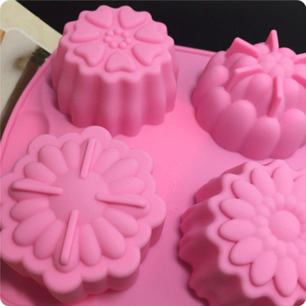 Khuôn Silicone Làm Bánh / Sô Cô La Chịu Nhiệt Tốt Tiện Dụng DIY