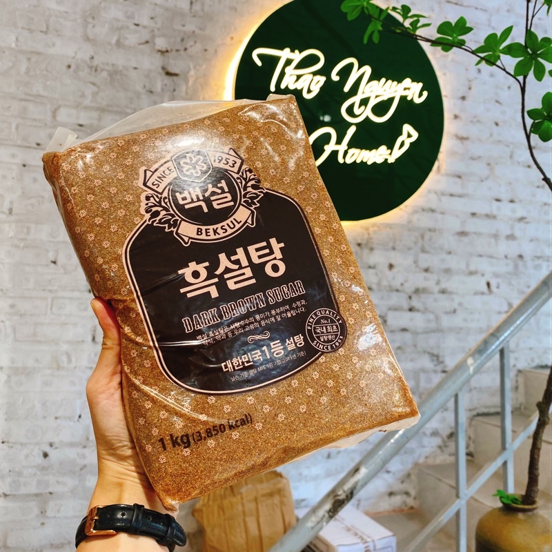 Đường đen Hàn Quốc 1kg hãng