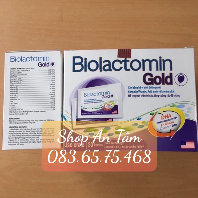 (Chính Hãng) Men Tiêu Hóa BIOLACTOMIN GOLD - sản phẩm mới được nghiên cứu, bổ sung thêm nhiều vi chất cần thiết | BigBuy360 - bigbuy360.vn