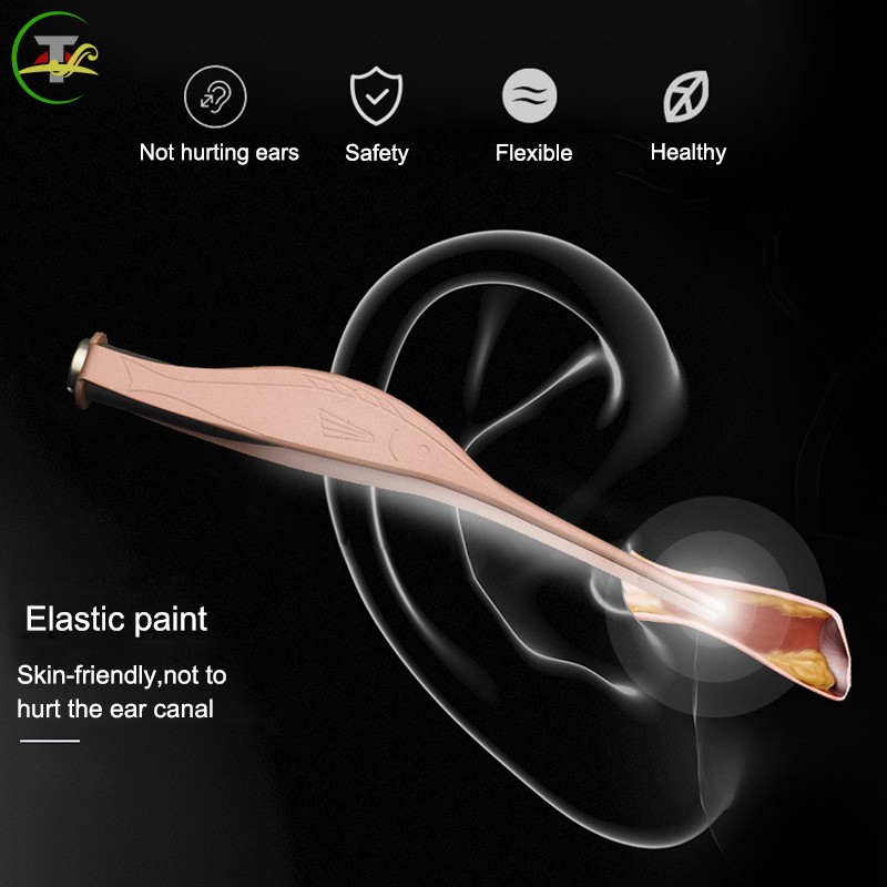 TG 1 Pcs Ear Picks Children Led Light Ear Cleaning Tool for Ear Hygiene Care @vn