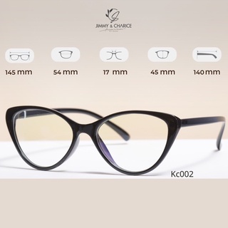Gọng kính cận Jimmy & Charice nữ mắt mèo chống tia UV ( có cắt cận loạn viễn theo yêu cầu )