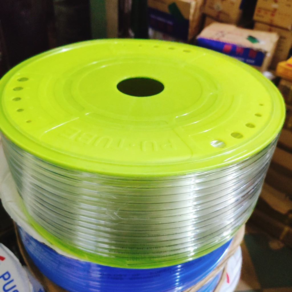 Dây hơi khí nén PU 12x8mm, cao cấp chịu áp lực cao