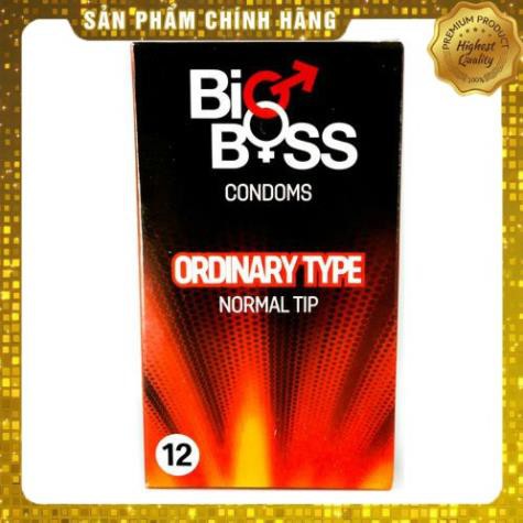 Bao cao su chất lượng cao nhiều gel Big Boss - Original Type
