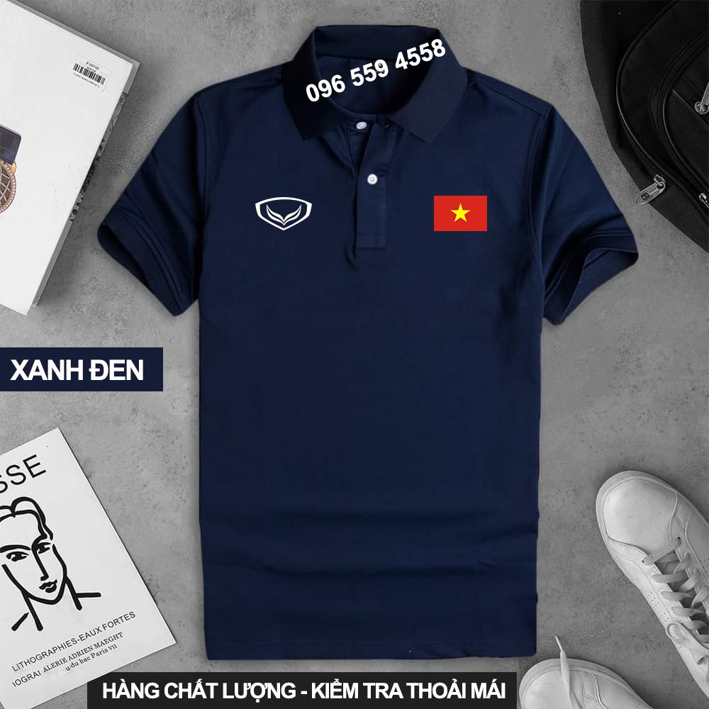 Áo thun Polo Tuyển Việt Nam Cao Cấp - Polo có cổ Logo Đội Tuyển Việt Nam, phong cách, tự hào dân tộc