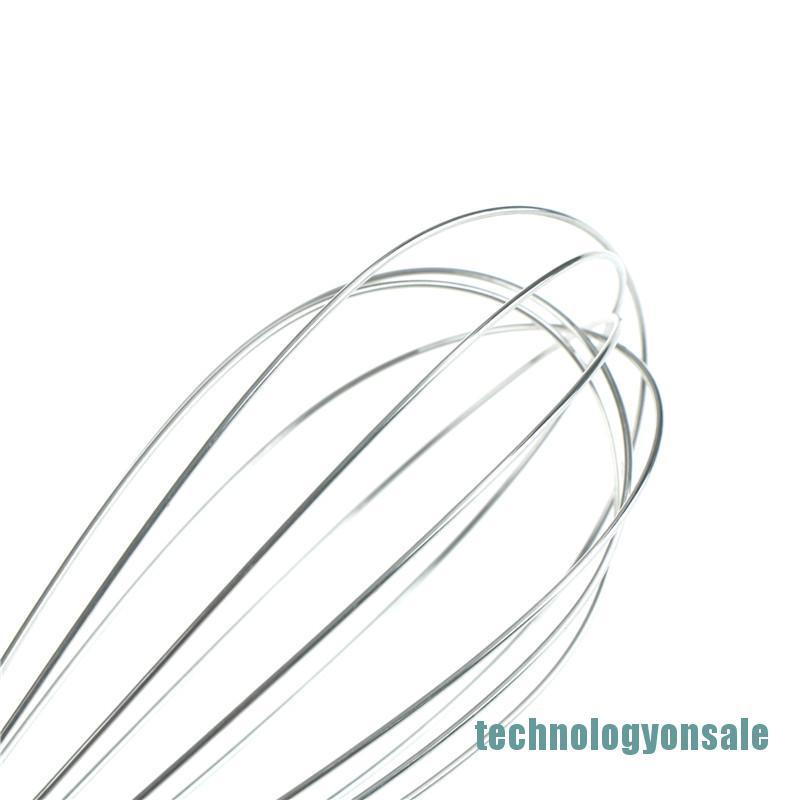 Dụng Cụ Đánh Trứng Bằng Thép Không Gỉ Mới (8 / 10 / 12)