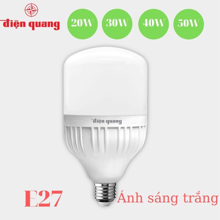 Bóng Đèn led bulb  Điện Quang Công suất 20W~50W chính hãng