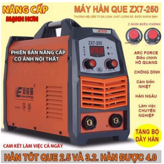 Máy hàn điện tử ZX7-250A- tặng ke góc nam trâm.