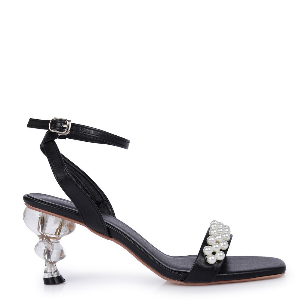 Mochardo - Sandal Gót Kiểu Quai Ngọc EL.14