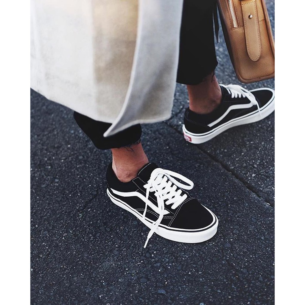 Giày sneaker V Old SKOOLL đen trắng nam nữ