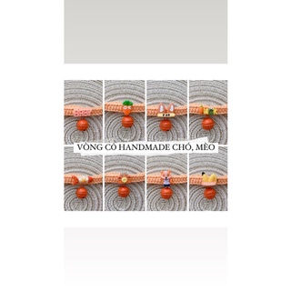 Vòng cổ handmade cho chó mèo