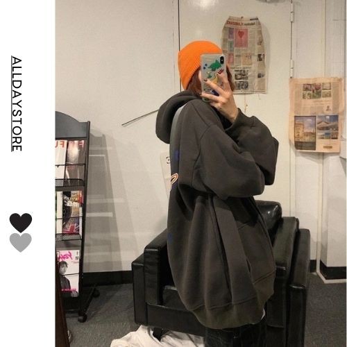 Áo khoác nỉ hoodie form rộng,áo nỉ unisex paragraph | BigBuy360 - bigbuy360.vn