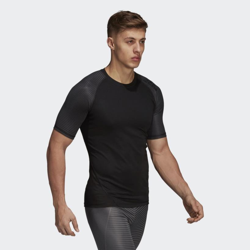 Áo thun nam adidas Alphaskin Sport Baselayer (màu Carbon) xịn