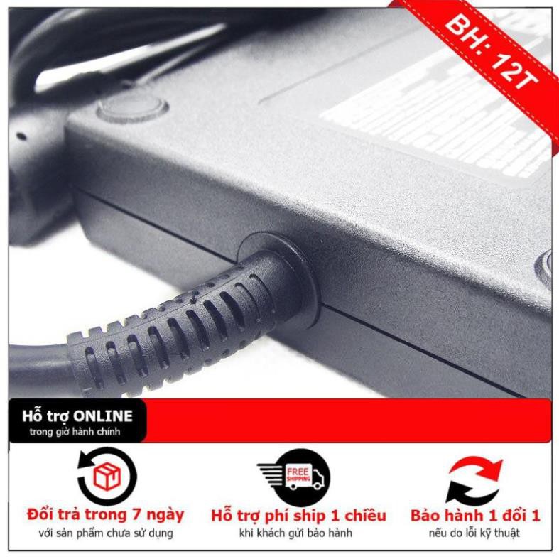 BH12TH  Sạc Laptop HP 200W 19.5V – 10.3A Slim Đầu Kim Lớn