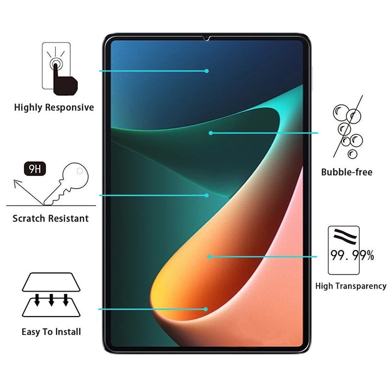 Set 2 Kính Cường Lực 9h Chống Trầy Bảo Vệ Màn Hình Cho Xiaomi MiPad 5 / Pad 5 Pro 11inch