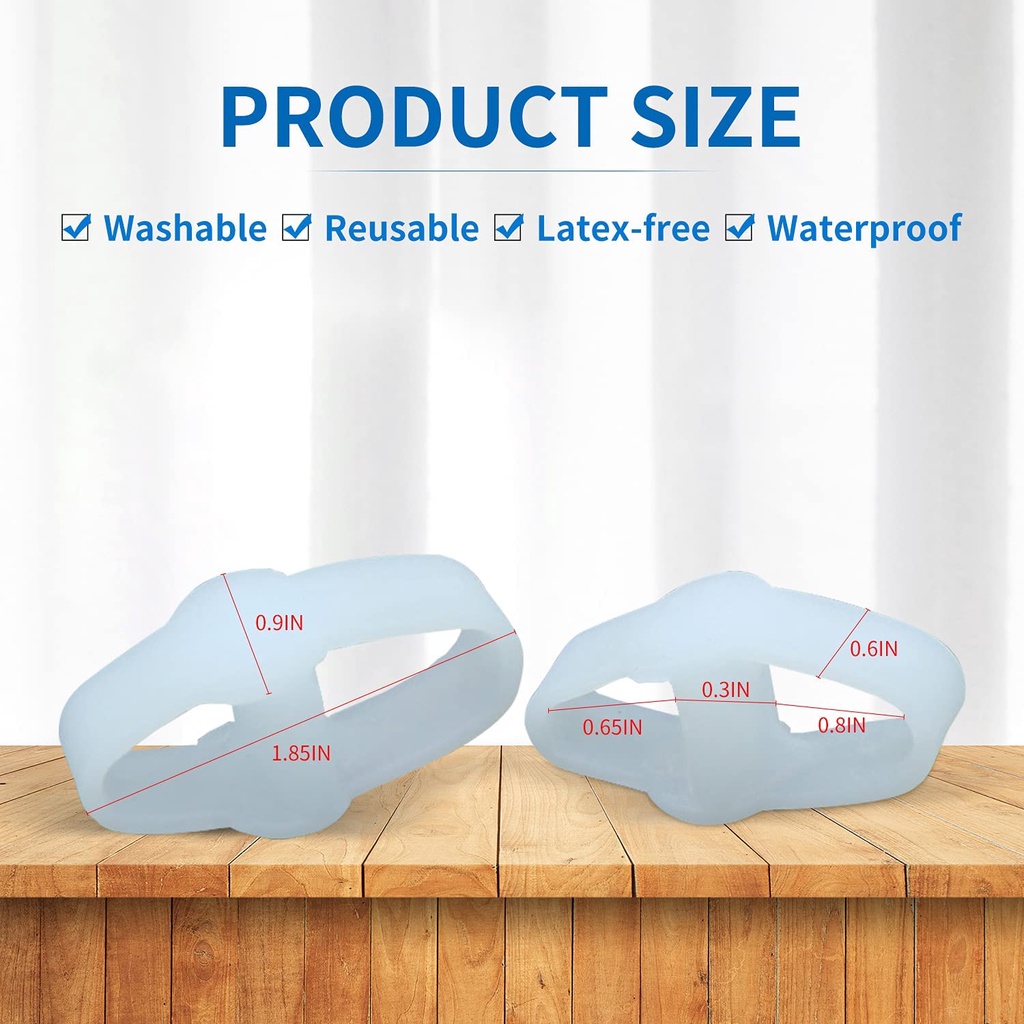 Đệm Silicone Tách Ngón Chân Cái Giảm Đau Hiệu Quả