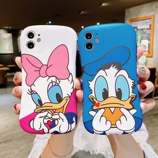 Ốp điện thoại mềm hình vịt Donald cho Iphone
