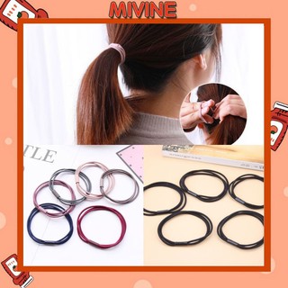 Cột tóc Mivine đơn giản nhiều màu co giãn SC23