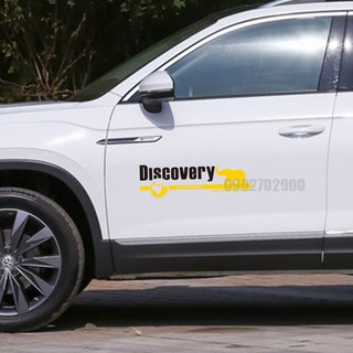 bộ 2 tem discovery dán xe máy xe ô tô