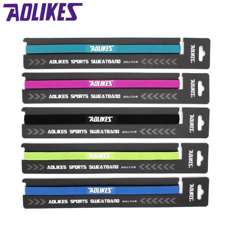 HeadBand  AOLIKES HB/11, Băng Đô Thể Thao Nam Nữ Thấm Mồ Hôi Tập Gym Bóng Chuyền Bóng Rổ Tennis Cầu lông Chạy Bộ Bóng Đá