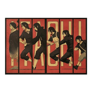 Áp phích trang trí in hình Uchiha Itachi's Way 50.5x35cm