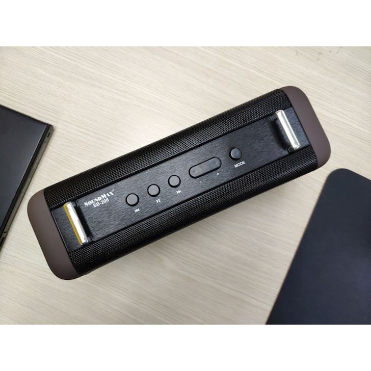 Loa di động Bluetooth Soundmax bluetooth SB206 chính hãng bảo hành 1 năm