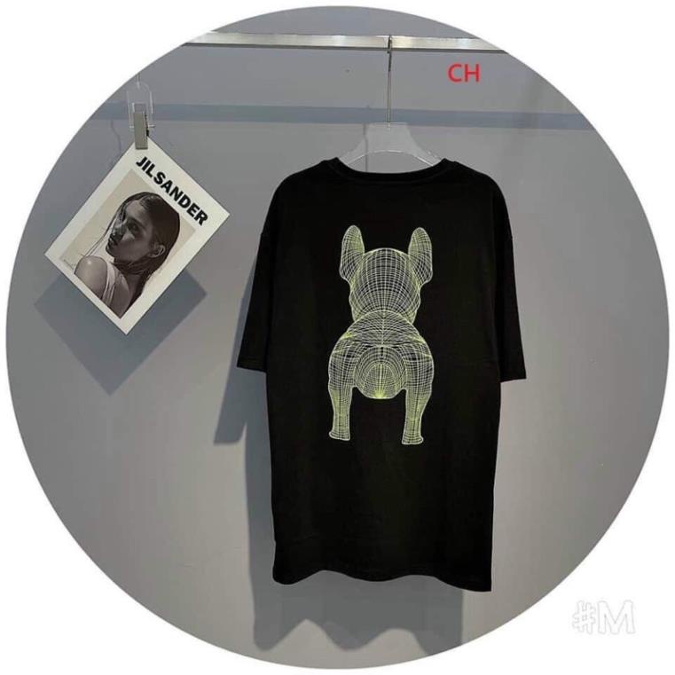 [Quà tặng 1 viên kẹo] Áo phông form rộng ,áo  thun nam nữ in cún life work siêu cute <65kg . 2 màu đen-trắng - Setstoree | BigBuy360 - bigbuy360.vn