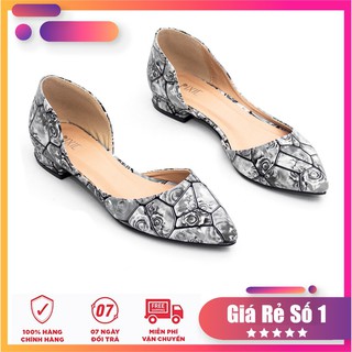 Giày Búp Bê Khoét Eo 2cm P868 Màu Vàng