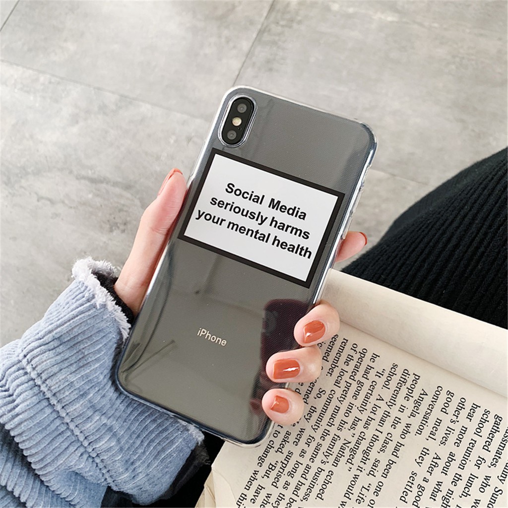 Ốp điện thoại nhựa họa tiết chữ cái cho iPhone 12 mini 11 PRO MAX 6/6s 7/8plus SE2 X/XS XR XSMAX #HG165