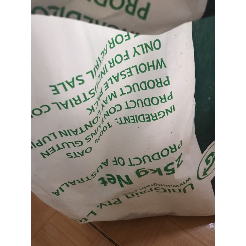 Yến Mạch Nguyên Cám Nhập Khẩu Úc - Nguyên Hạt Cán Dẹp