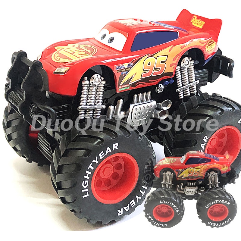 Xe Ô Tô Đồ Chơi Phong Cách Disney Pixar Lightning McQueen Black storm jackson Cruz Mater