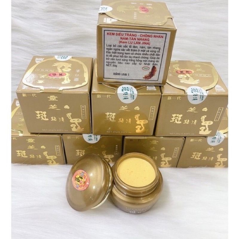 Kem Sâm LULANJINA Nhật Bản Dưỡng Trắng Tàn Nhang Hàng Loại 1