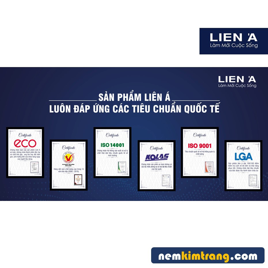 [FREESHIP] Nệm Lò Xo Liên Á Cassaro Firm Cao Cấp - CHÍNH HÃNG, BẢO HÀNH 10 NĂM