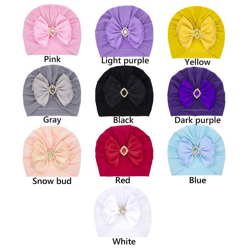 Khăn Turban Thắt Nơ Chất Liệu Cotton Cho Bé