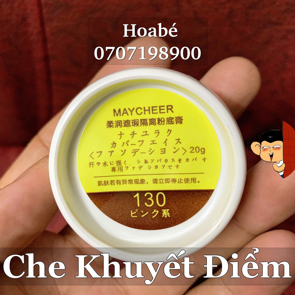kem che khuyết điểm Maycheer, kem nền, cọ tém | BigBuy360 - bigbuy360.vn