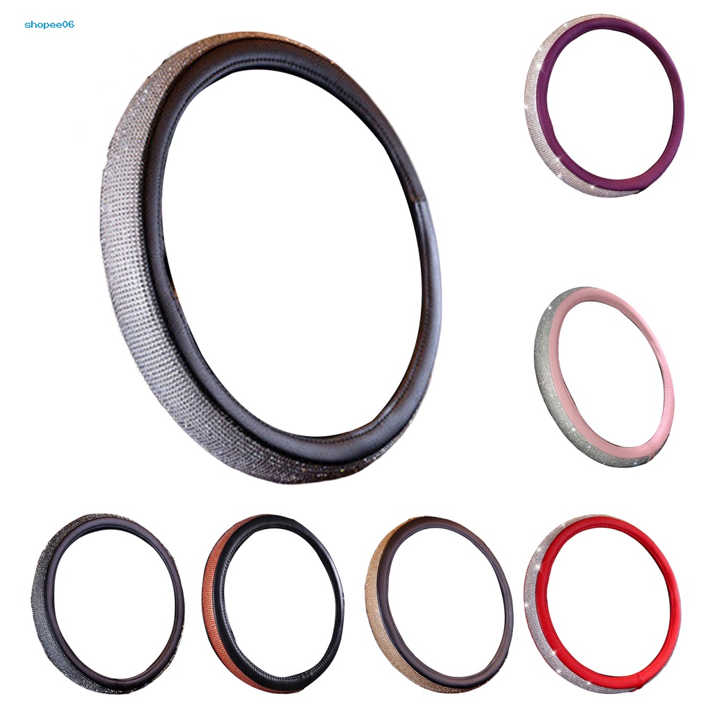 Vỏ Bọc Vô Lăng Xe Hơi SDRU Đính Đá Chống Trượt