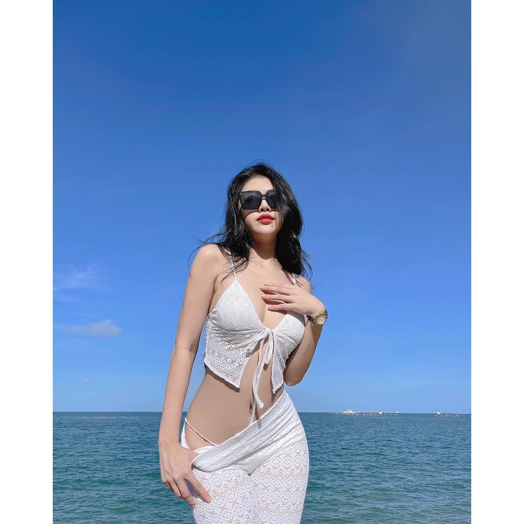 Áo Croptop Lưới Đi Biển YA190189
