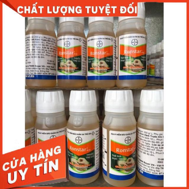 RONSTAR 25EC – THUỐC TRỪ CỎ MẦM ( diệt cỏ lúa xạ khô, cỏ bắp, cỏ rẫy)