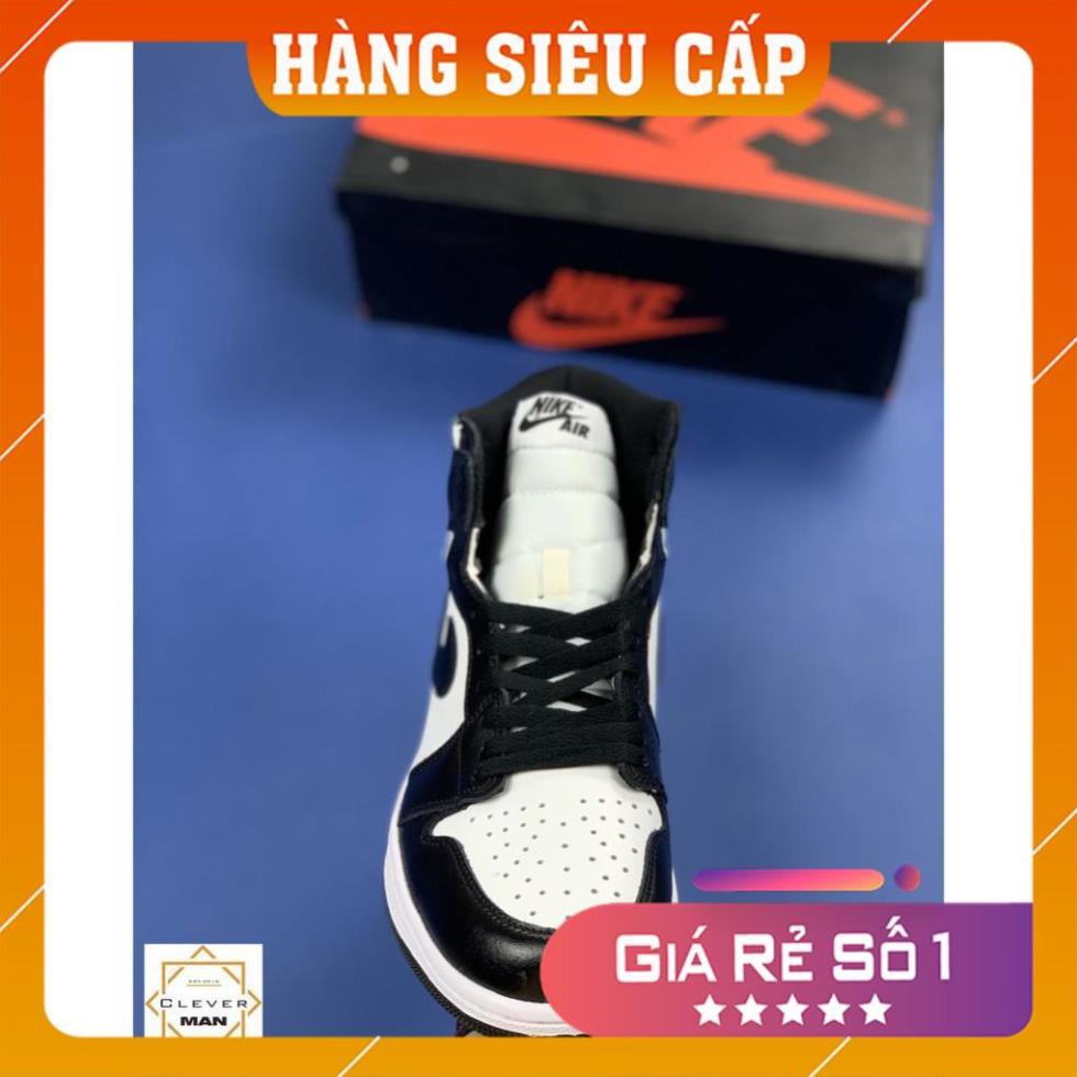 [ FREESHIP –BẢO HÀNH 1 NĂM] GIÀY SNEAKER NAM NỮ JORDAN CAO CỔ ĐEN TRẮNG HOT TREND