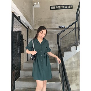 Đầm sơ mi dáng suông - HOJO DRESS