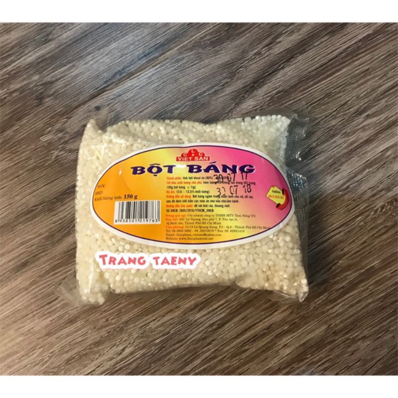 500g bột báng nấu chè