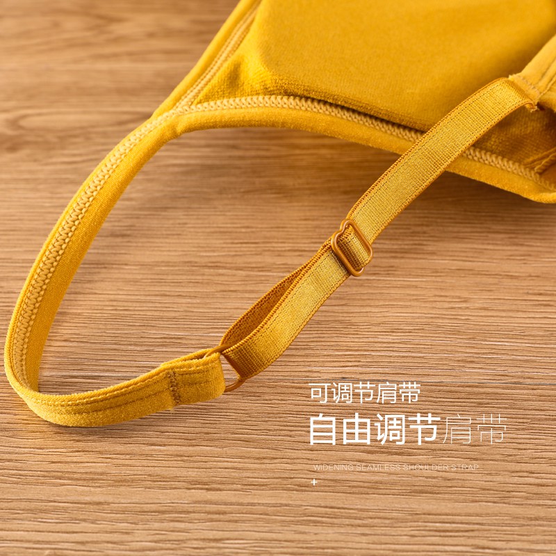 Áo bra không gọng hình chữ U màu đen quyến rũ trẻ trung hợp thời trang | BigBuy360 - bigbuy360.vn