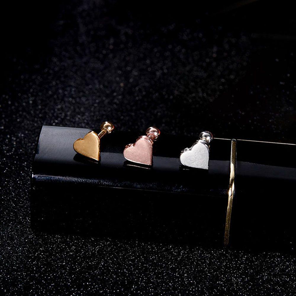 Bông Tai Thời Trang Kiểu Xoắn Ốc Hình Trái Tim 26EDIE Bar