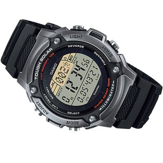 Đồng Hồ Nam Dây Nhựa Casio W-S200H-1AVDF