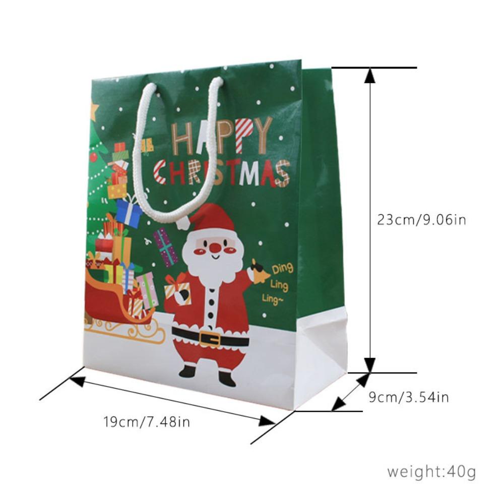 Bộ 12 Túi Đựng Bánh Kẹo Trang Trí Giáng Sinh