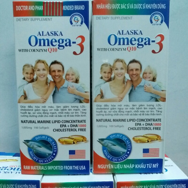 ALASKA Omega-3 (dầu cá)