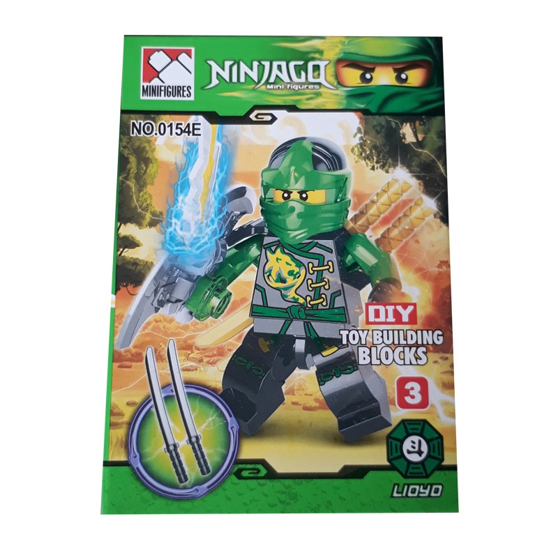 Xếp Hình Nhân Vật Ninjago 6 Màu YTC5060