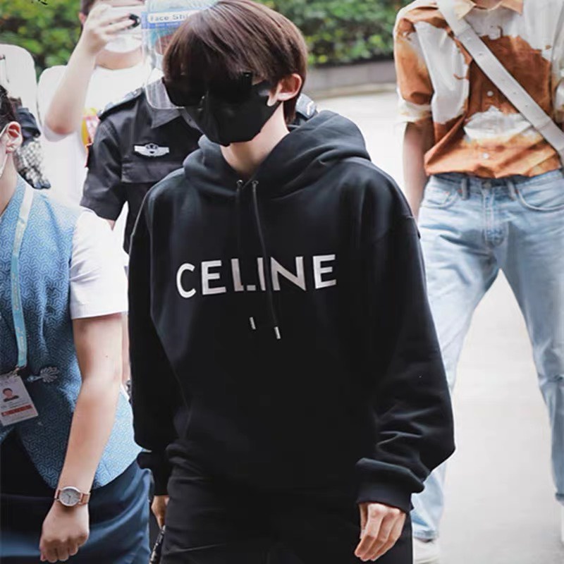 Áo Hoodie Celine Form Rộng, Nam Nữ Unisex - Áo Chất Nỉ Bông 100% Cotton | BigBuy360 - bigbuy360.vn