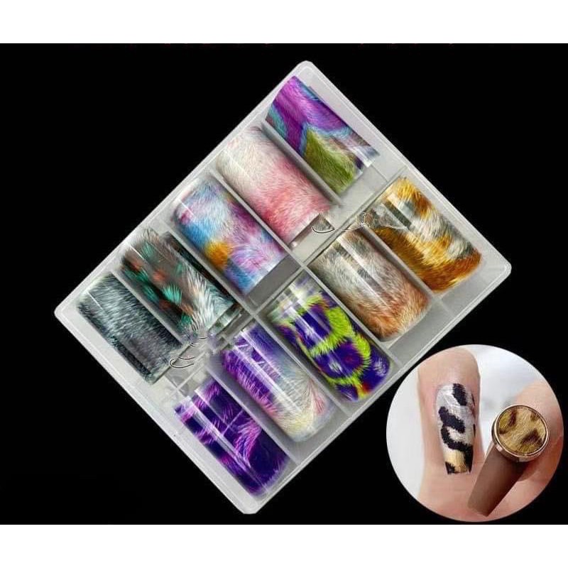 foil mẫu đẹp trang trí móng