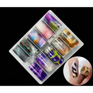 foil mẫu đẹp trang trí móng